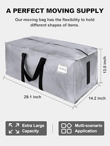 Supports 200lbs Heavy Duty Moving Bags (8 Count)