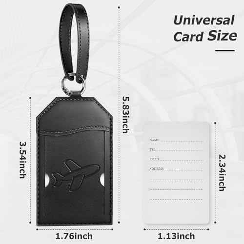5 Pack Luggage Tags for Suitcases Bag Tag (5 Count)