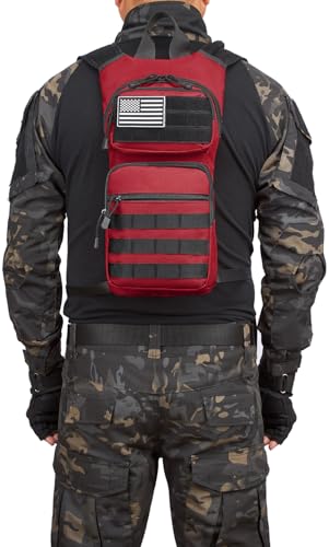 Insulated Hydration Pack Hiking Water Backpack Running Vest with 3L TPU Bladder Bag for Marathon Cycling Men