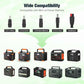 500W Portable Power Station with 100W Foldable Solar Panel