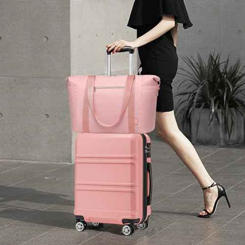 Carry On Luggage Airline Approved with Spinner Wheels TSA Lock (2 Count)
