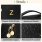 Initial Makeup Bag Personalized Gift for Women Teen Girls