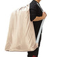 2 Pack XL Nylon Laundry Bag with Strap (2 Count)