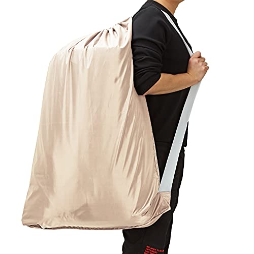 2 Pack XL Nylon Laundry Bag with Strap (2 Count)