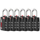 Open Alert TSA Approved Luggage Locks (6 Count)