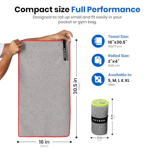 Microfiber Gym Towels 5 Pack (5 Count)