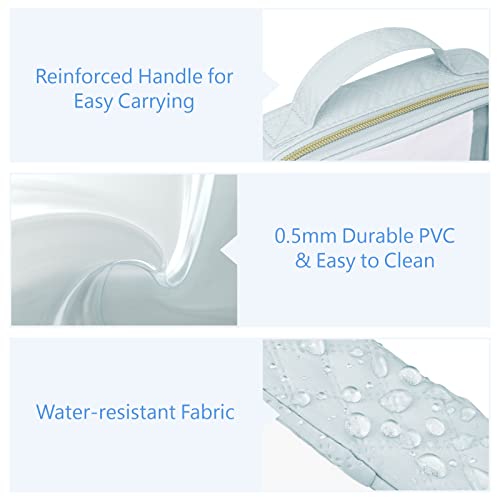 Clear Makeup Bag (3 Count)