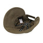 Linen blend Victorian Bonnet Hat Sun Cap