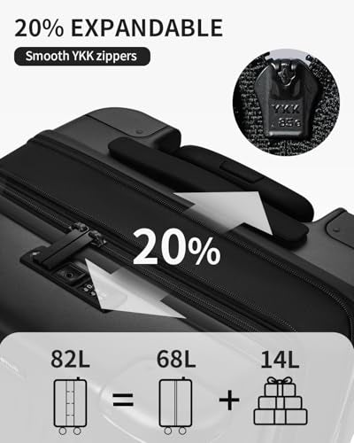 Hardside Expandable Carry On Luggage
