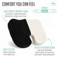 Premium Seat Cushion with Moveable Holes