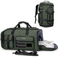 Duffle Bag for Men 3 in 1 Convertible 40L Nylon Gym Travel Backpack