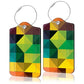 PU Leather Luggage Tag