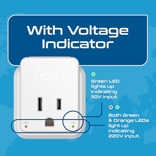 Germany Korea Travel Plug Adapter Set