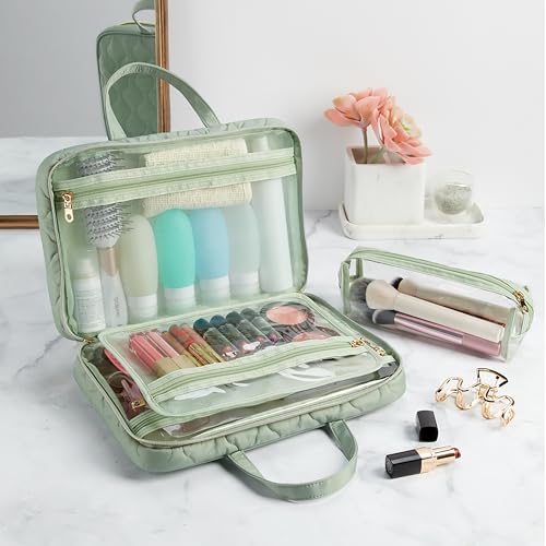 Travel Toiletry Bag with Handles