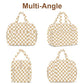 Corduroy Lunch Box Lunch Bag for Women Adults Men