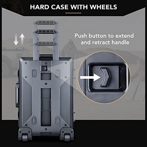 HC 5220 Hard Case with Wheels and Foam