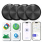 Air Tags 4 Pack Tracker Tag for iOS and Android (4 Count)