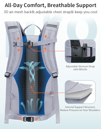 Small Hiking Backpack for Men Women