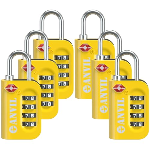 TSA Approved Luggage Lock (6 Count)