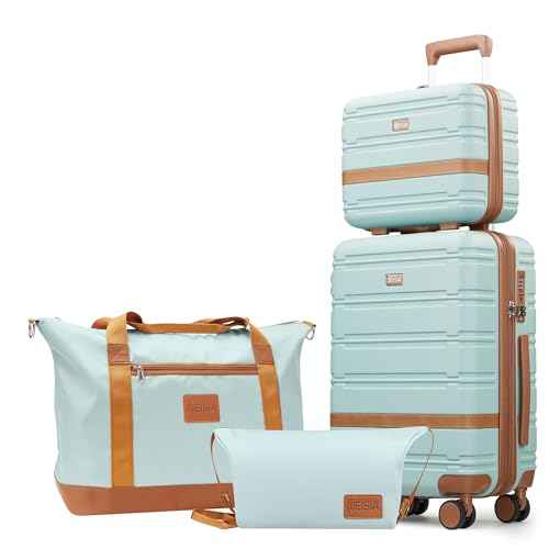 Luggage Sets with spinner wheels (4 Count)