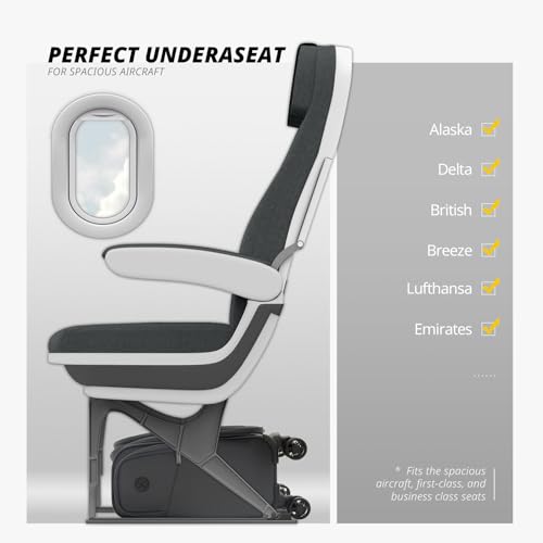 Underseat Carry On Luggage with Wheels