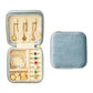 Plush Velvet Travel Jewelry Box