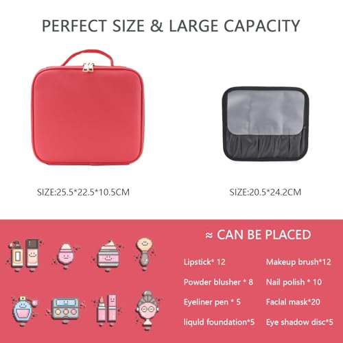 Makeup Bag with Led Mirror