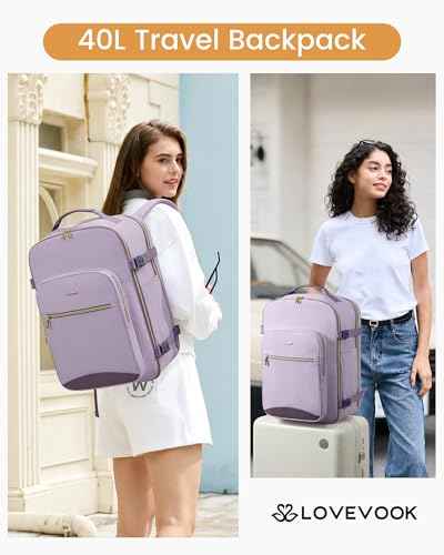 40L Travel Backpack Flight Approved Carry on Backpack