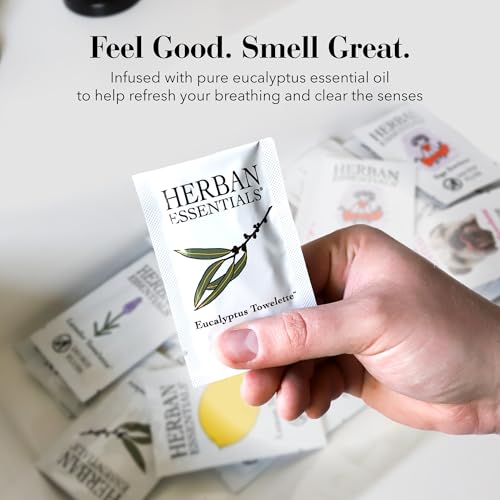 Eucalyptus Wipes & Towelettes (20 Count)