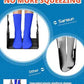 2 Pack Airplane Foot Hammock for Travel with Carry Bags (2 Count)