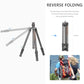 Compact Carbon Fiber Travel Camera Tripod with Ball Head