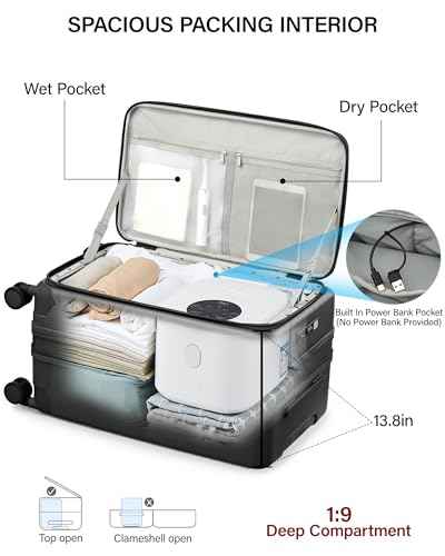 24 Inch Expandable Checked Luggage
