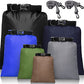 6 Pcs Waterproof Dry Bag Set 6 Sizes Lightweight Sacks and Long Adjustable Shoulder Strap Outdoor Water Proof Keep Gear Dry Bag Stuff Sacks for Backpacking (6 Count)