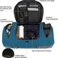 Sports Gym Duffel Backpack Large Weekender Bag Dark Teal 80L