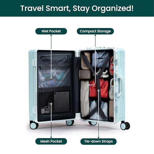 Zipperless Check in Suitcase