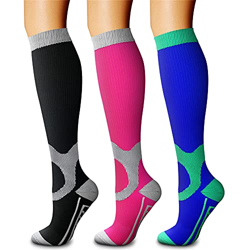 Compression Socks for Women & Men Circulation (3 Count)