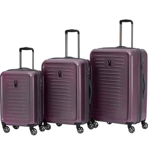 Rails 3 Piece Luggage Set with 360° Spinner Wheels