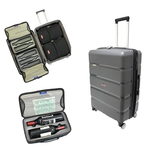 Premium Wine Travel Luggage (10 Count)