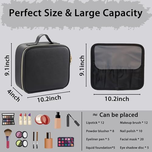 Makeup Bag with Led Mirror