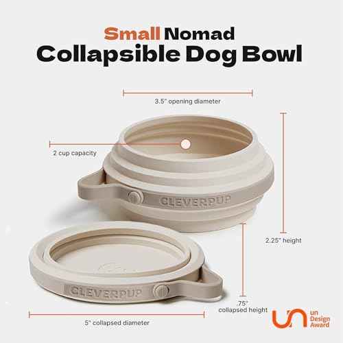 Nomad Small Collapsible Travel Dog Bowl