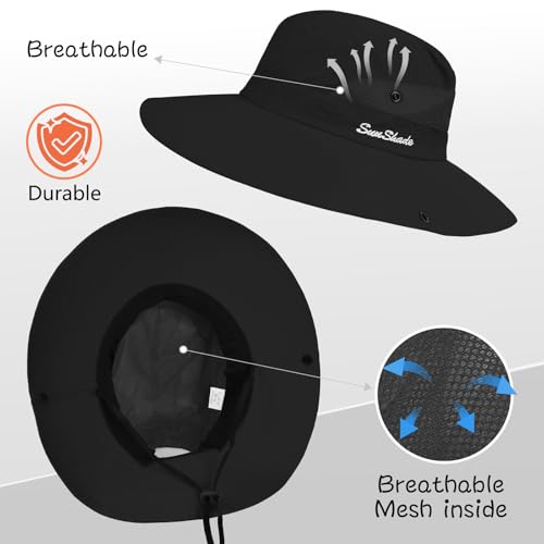 Women's Ponytail Safari Sun Hat