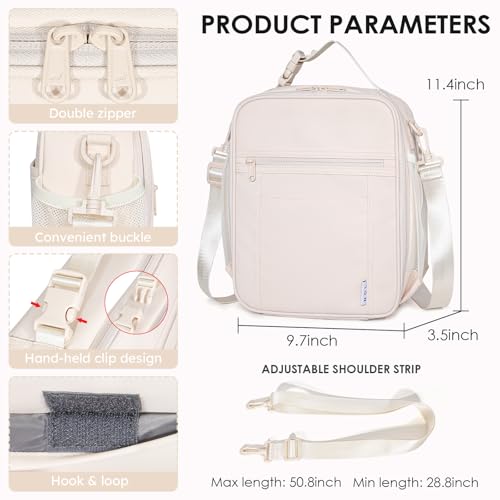 NOL Nylon Waterproof Kids Lunch Bag