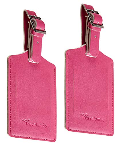 8 Pack Luggage Tags for Suitcases Airplane Travel Essentials (8 Count)