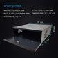 White Heavy Duty 16 Gauge Steel DVR Security Lockbox with Fan