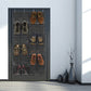 24 Pockets Large Clear Over Door Shoe Organizer