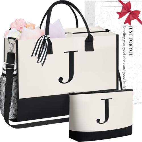 Personalized Initial Tote Bag