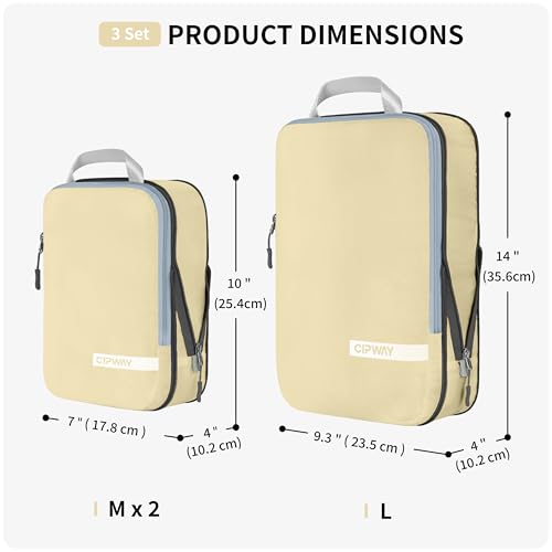 Compression Packing Cubes for Travel