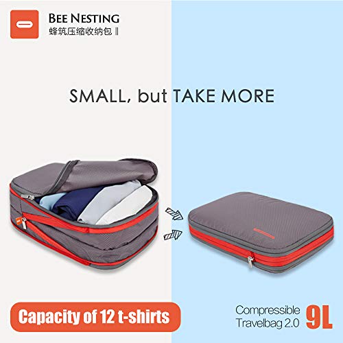 9L Compression Packing Cube Travel Organizer