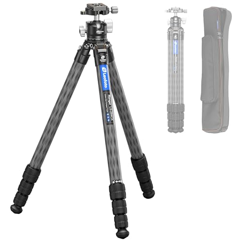 Carbon Fiber Tripod for Camera with 360° Panoramic Ball Head
