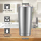 20 oz Tumblers Bulk Stainless Steel Tumbler with Lid (6 Count)
